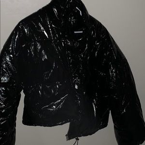 Puffer black jacket